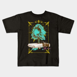 SKULL DRIVER Kids T-Shirt